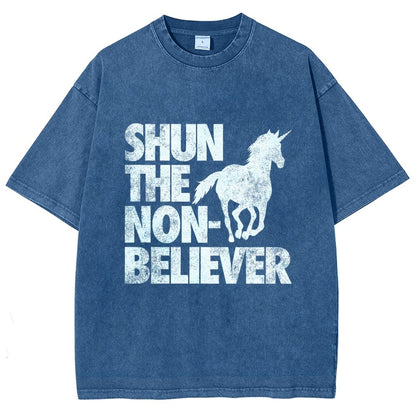 Shun the Non-Believer! Vintage Distressed T-shirt