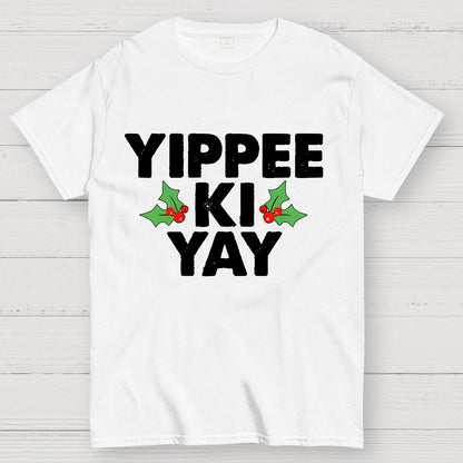 Yippee Ki Yay Christmas Geek T-Shirt