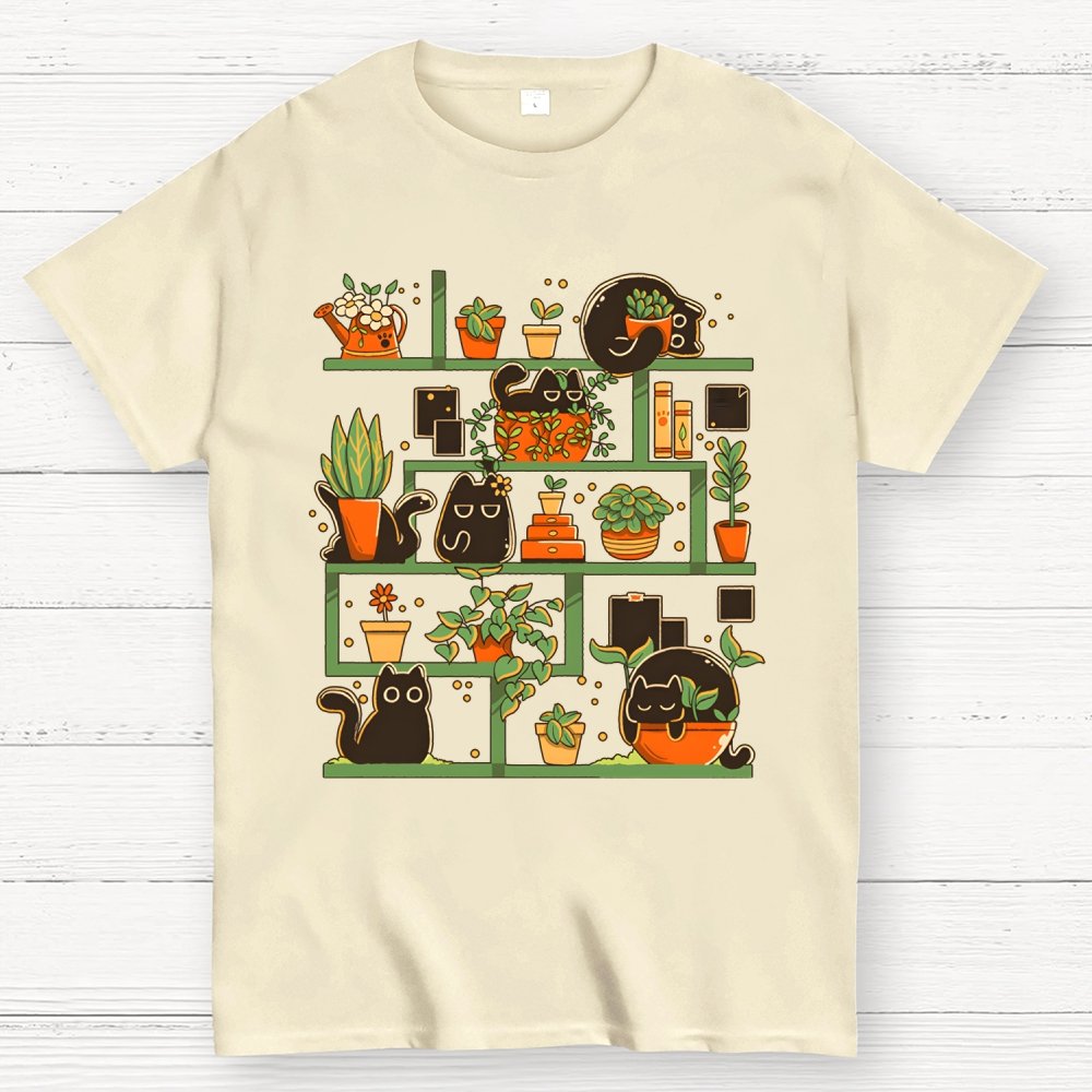 Kitten Garden Geek T-Shirt