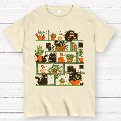 Kitten Garden Geek T-Shirt