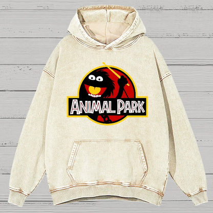 Animal Park Vintage Distressed Hoodie