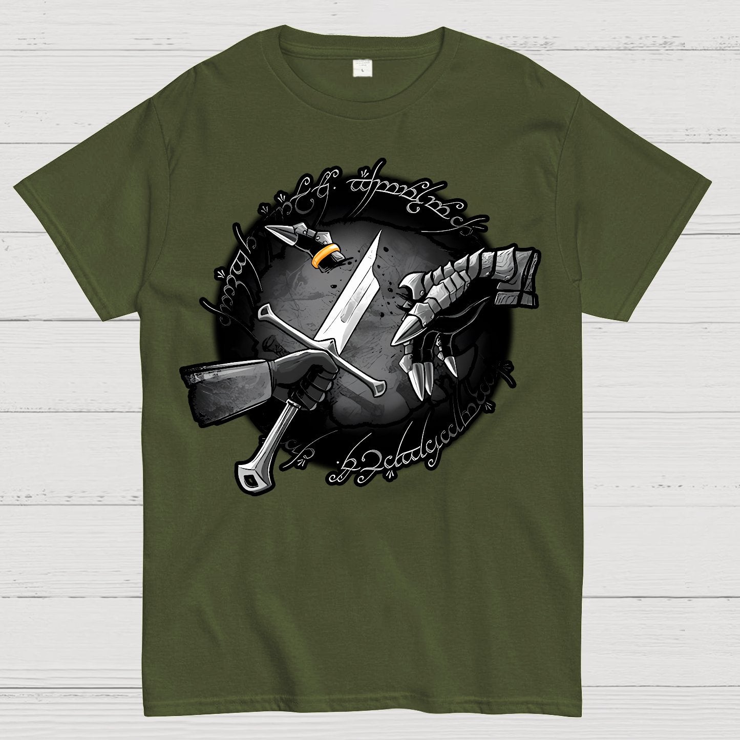 Cut Ring Geek T-Shirt