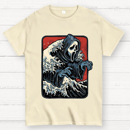 Ghost Wave Unisex Geek T-Shirt