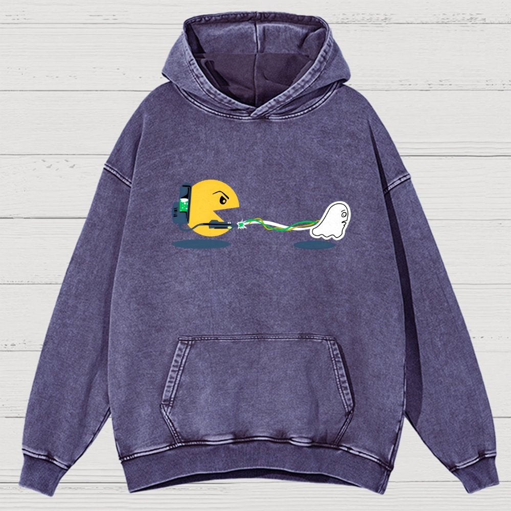 Ghost Catcher Vintage Distressed Hoodie