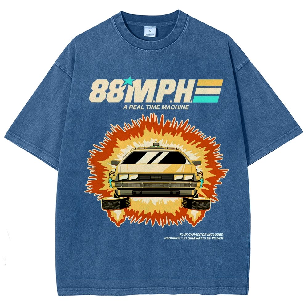 A Real Time Machine Vintage Distressed T-shirt