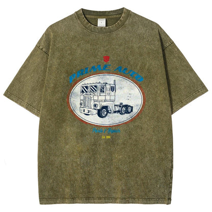 Prime Auto Vintage Distressed T-shirt