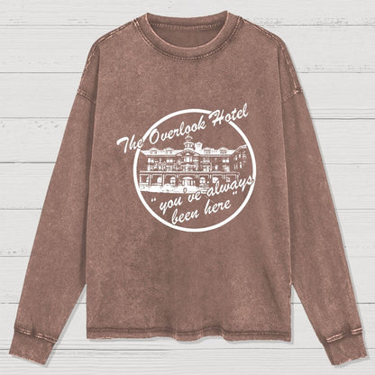 Mystery Hotel Staff Washed Long Sleeve Tee
