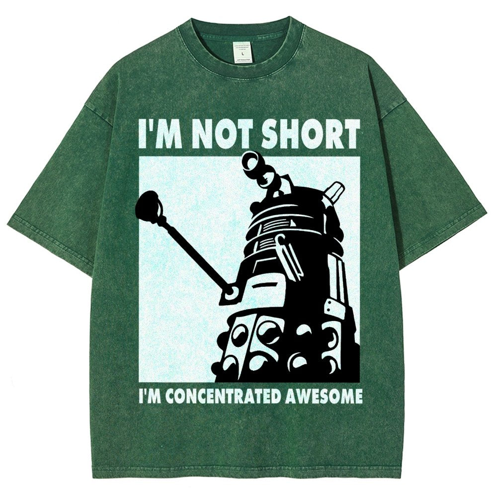 I'm Not Short I'm Concentrated Awesome Vintage Distressed T-shirt