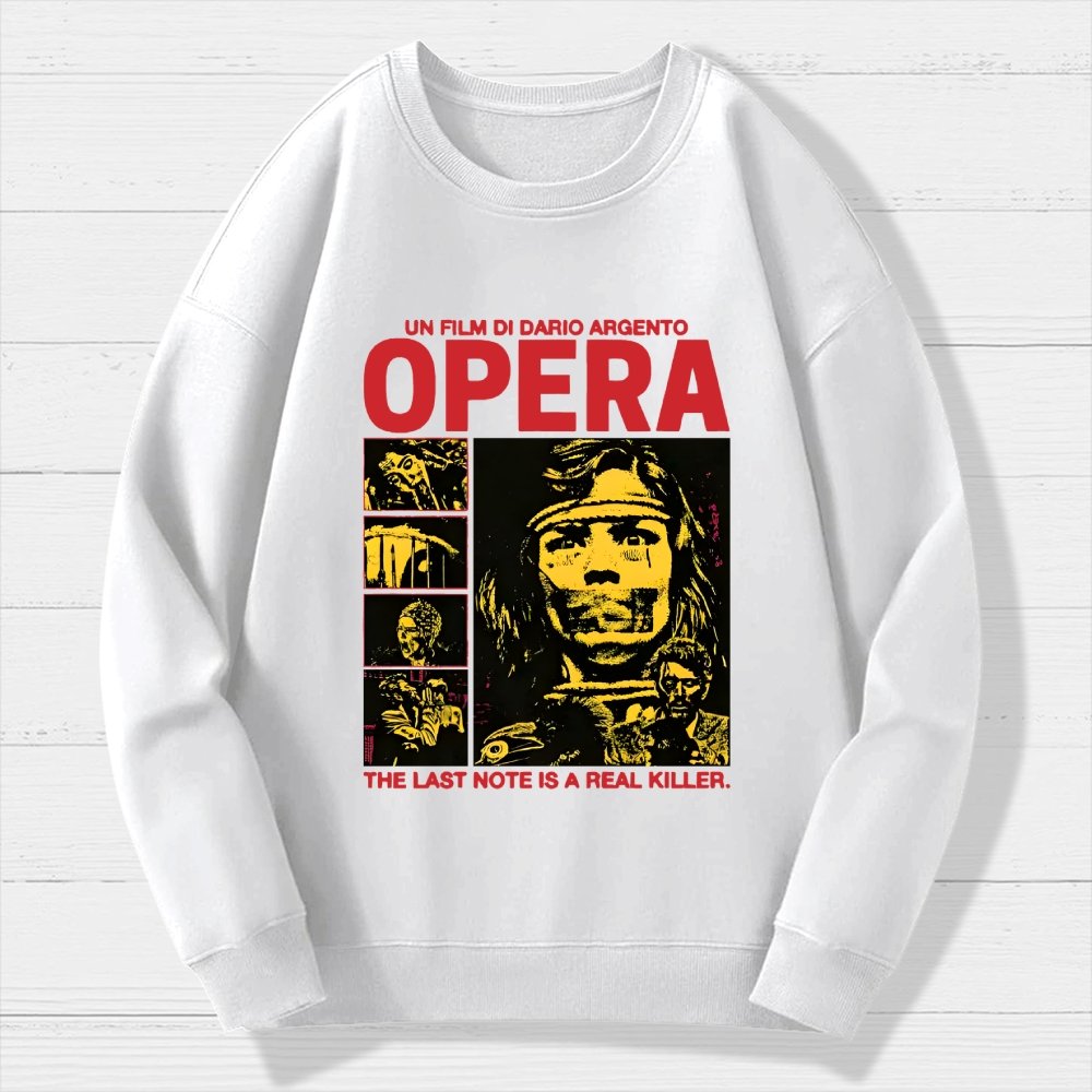 The Last Note is a Real Killer Geek Cotton Sweatshirt