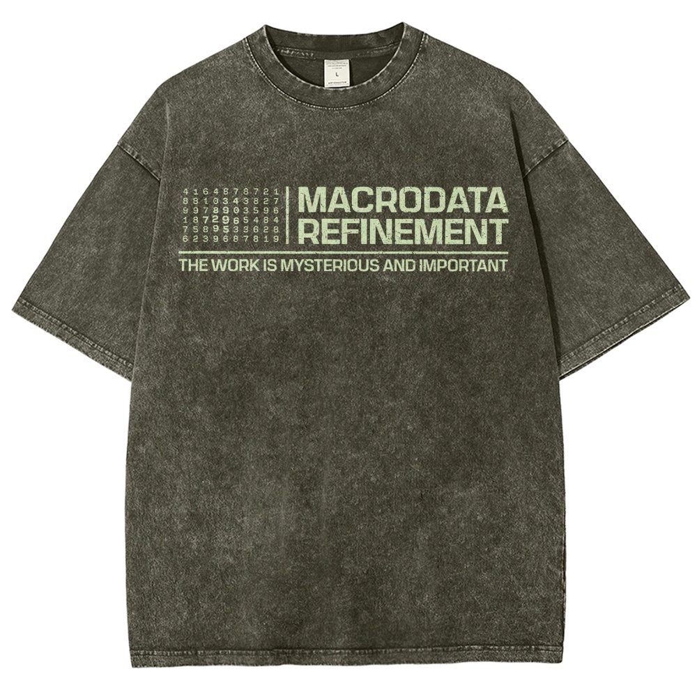 The Work Is Mysterious And Important Vintage Distressed T-shirt