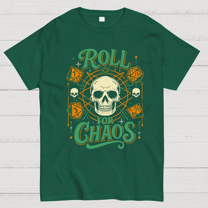Roll For Chaos Geek T-Shirt
