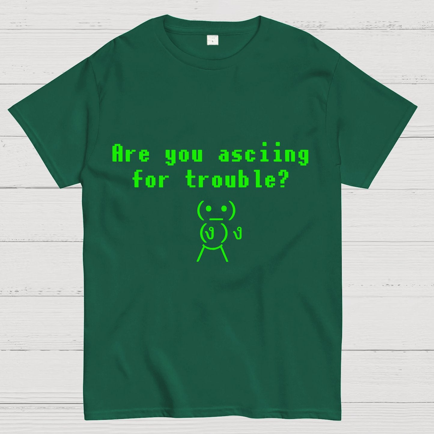 Are You ASCIING For Trouble Geeky T-Shirt