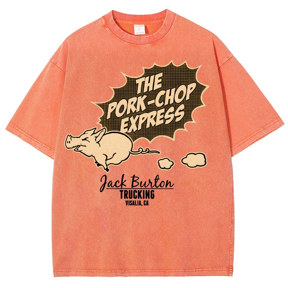 The Pork-Chop Express Vintage Distressed T-shirt
