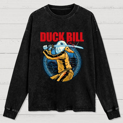 Duck Bill Washed Long Sleeve Tee