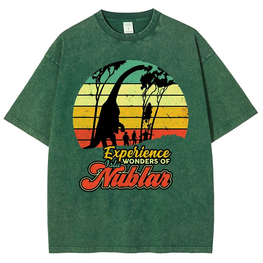 Island of Wonders Vintage Distressed T-shirt