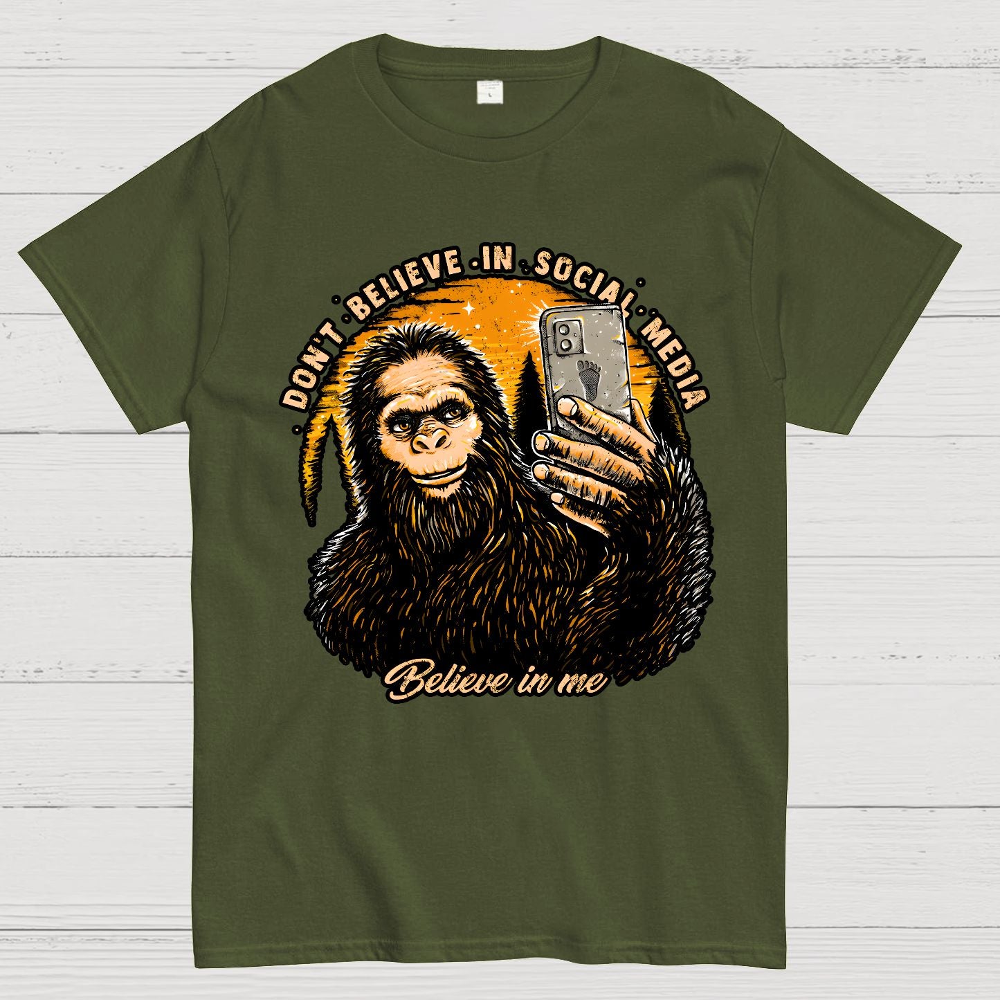 Don't Believe In Social Media Believe In Me Geek T-Shirt