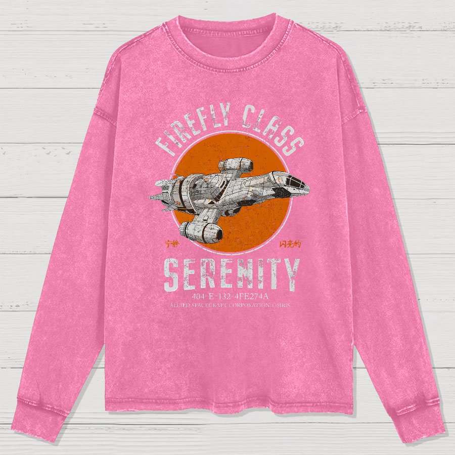 Retro Smugglers Washed Long Sleeve Tee
