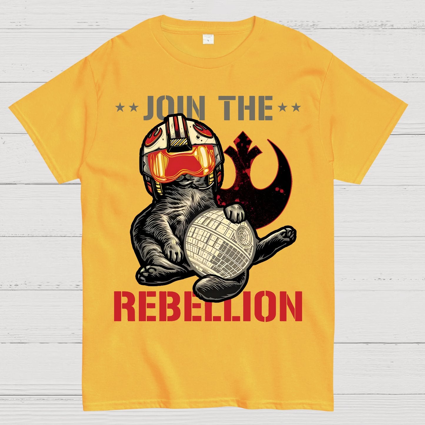 Join the Cat Rebellion Geek T-Shirt