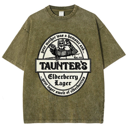 Your Lager Smelt of Elderberries Vintage Distressed T-shirt