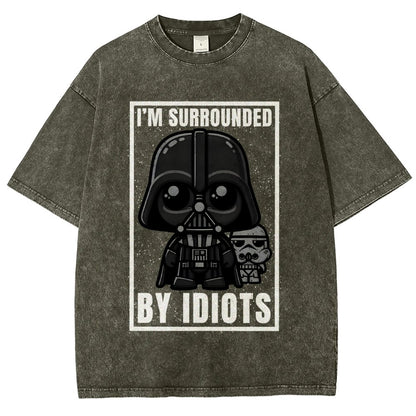 I'm surrounded by idiots Vintage Distressed T-shirt