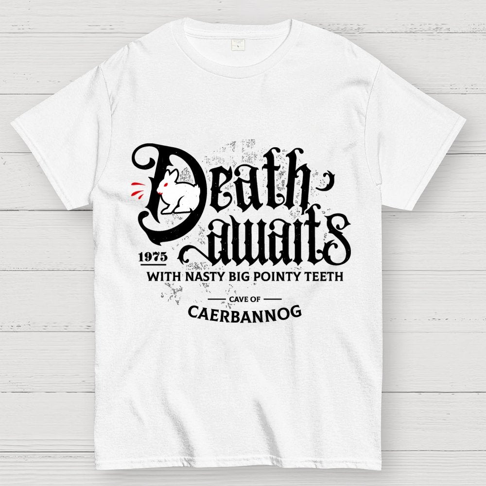 Death Awaits Unisex Geek T-Shirt