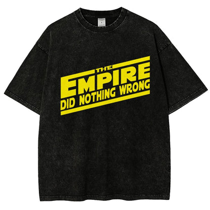 The Empire Did Nothing Wrong Vintage Distressed T-shirt