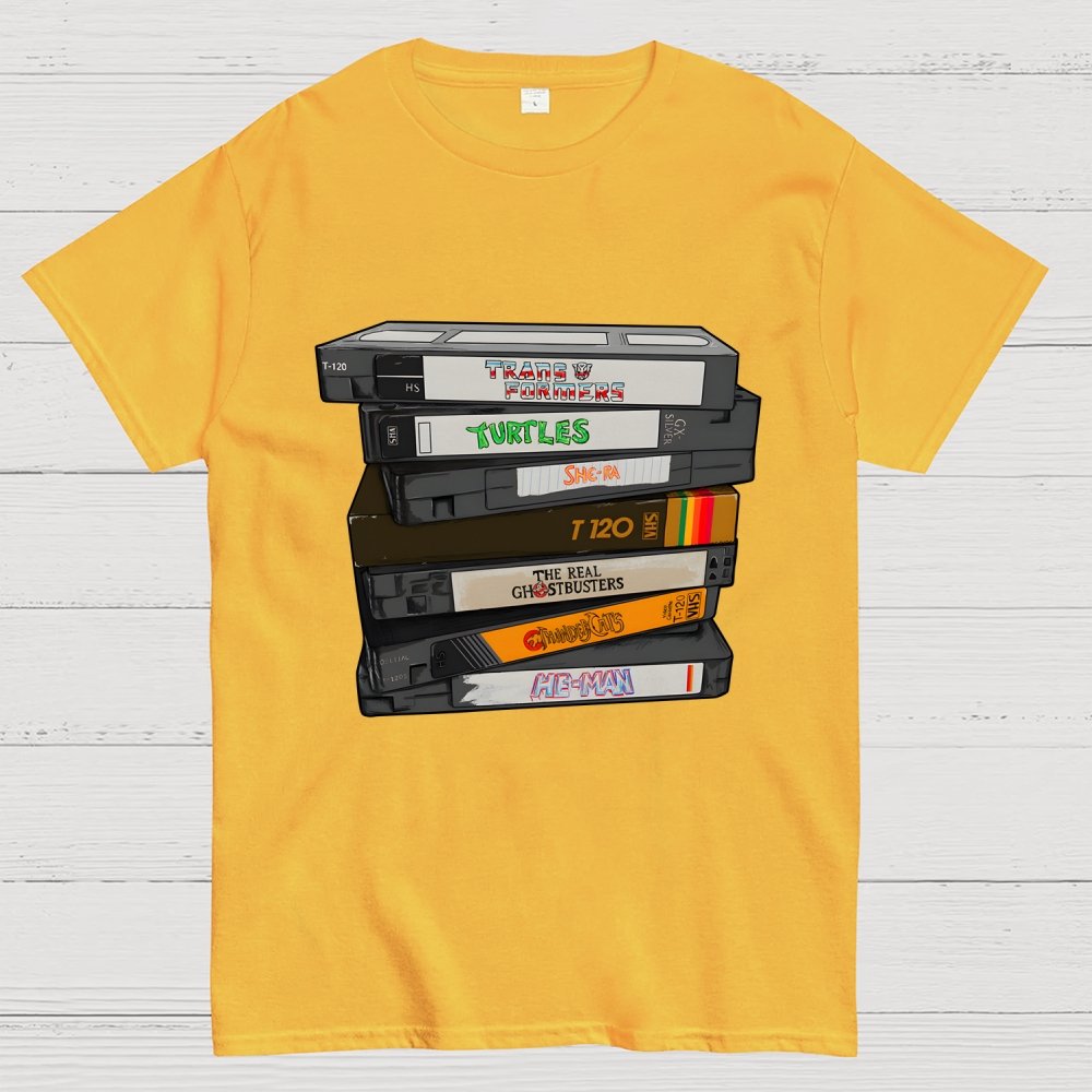 Nostalgic VHS - Action Edition Geek T-Shirt