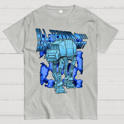 Mega Terrain Mecha Transport Geek T-Shirt