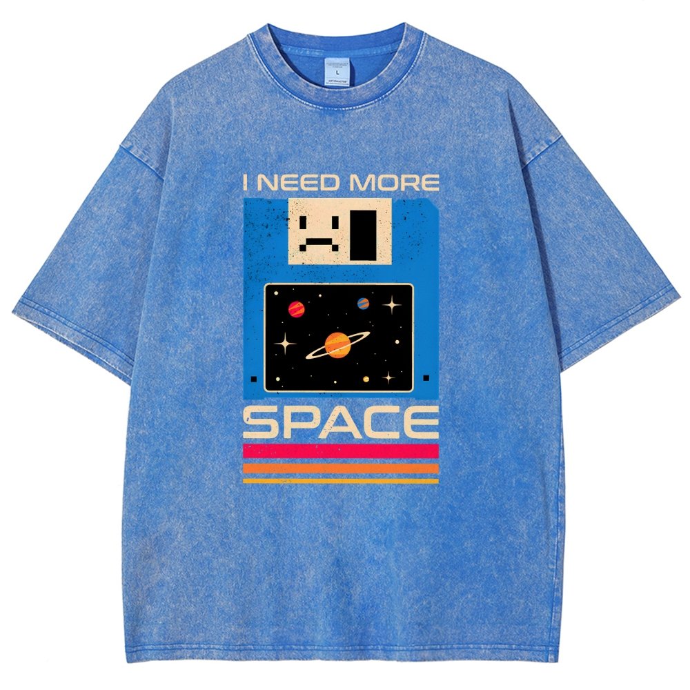 I Need More Space Vintage Distressed T-shirt