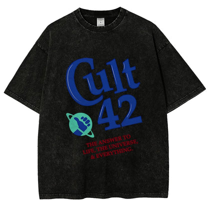 Cult 42 Vintage Distressed T-shirt