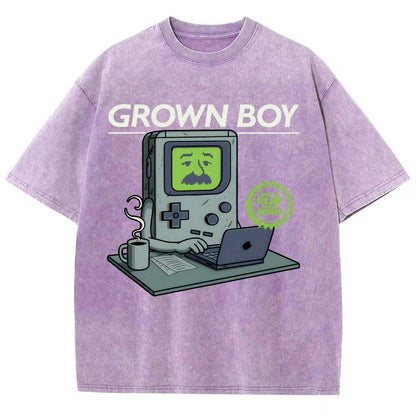 Grown Boy Vintage Distressed T-shirt
