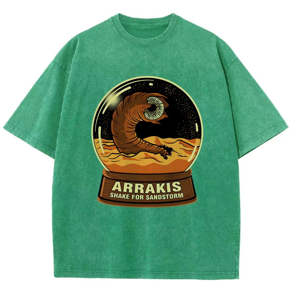 Spice Globe Souvenir Vintage Distressed T-shirt