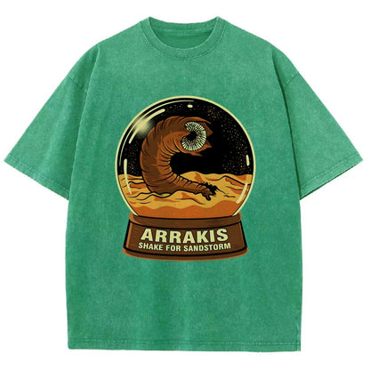 Spice Globe Souvenir Vintage Distressed T-shirt