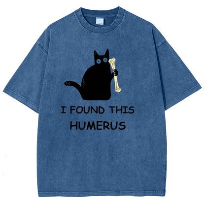 I Found This Humerus Vintage Distressed T-shirt