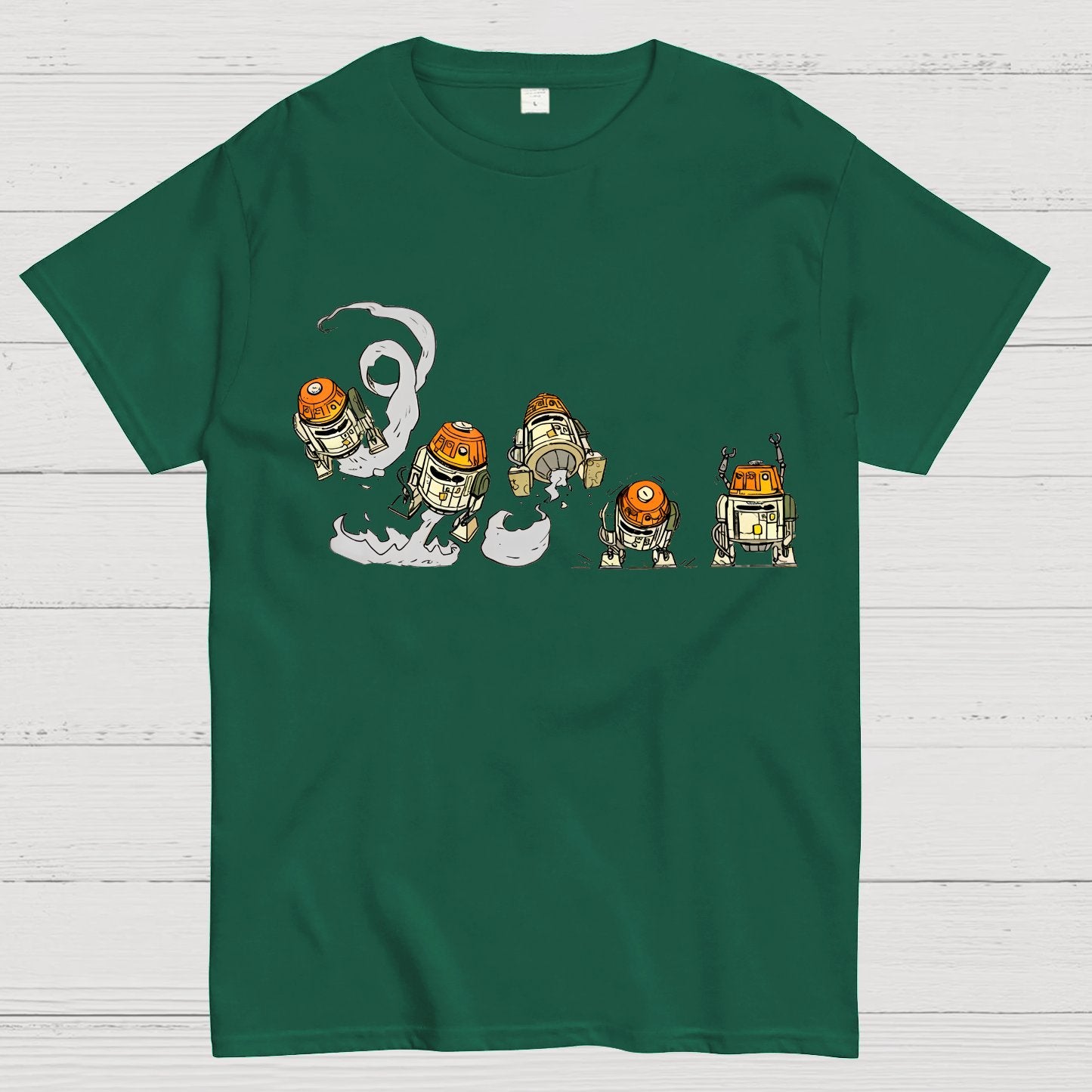 Panic Robot Geek T-Shirt