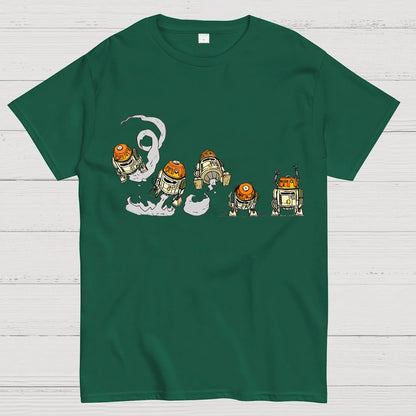 Panic Robot Geek T-Shirt