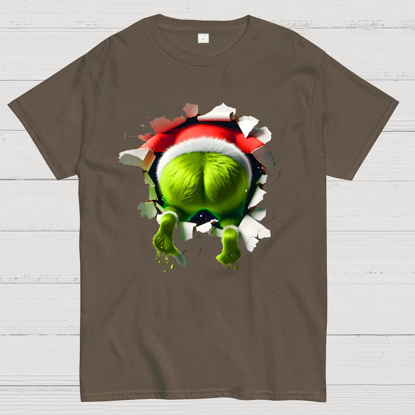 Funny Christmas Character Ass Geek T-Shirt