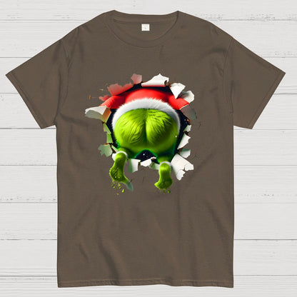 Funny Christmas Character Ass Geek T-Shirt