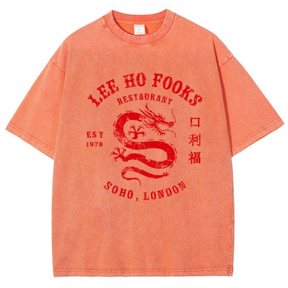 Lee Ho Fook Vintage Distressed T-shirt