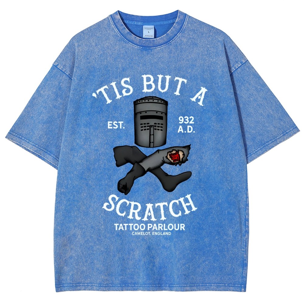 TIS BUT A SCRATCH Vintage Distressed T-shirt