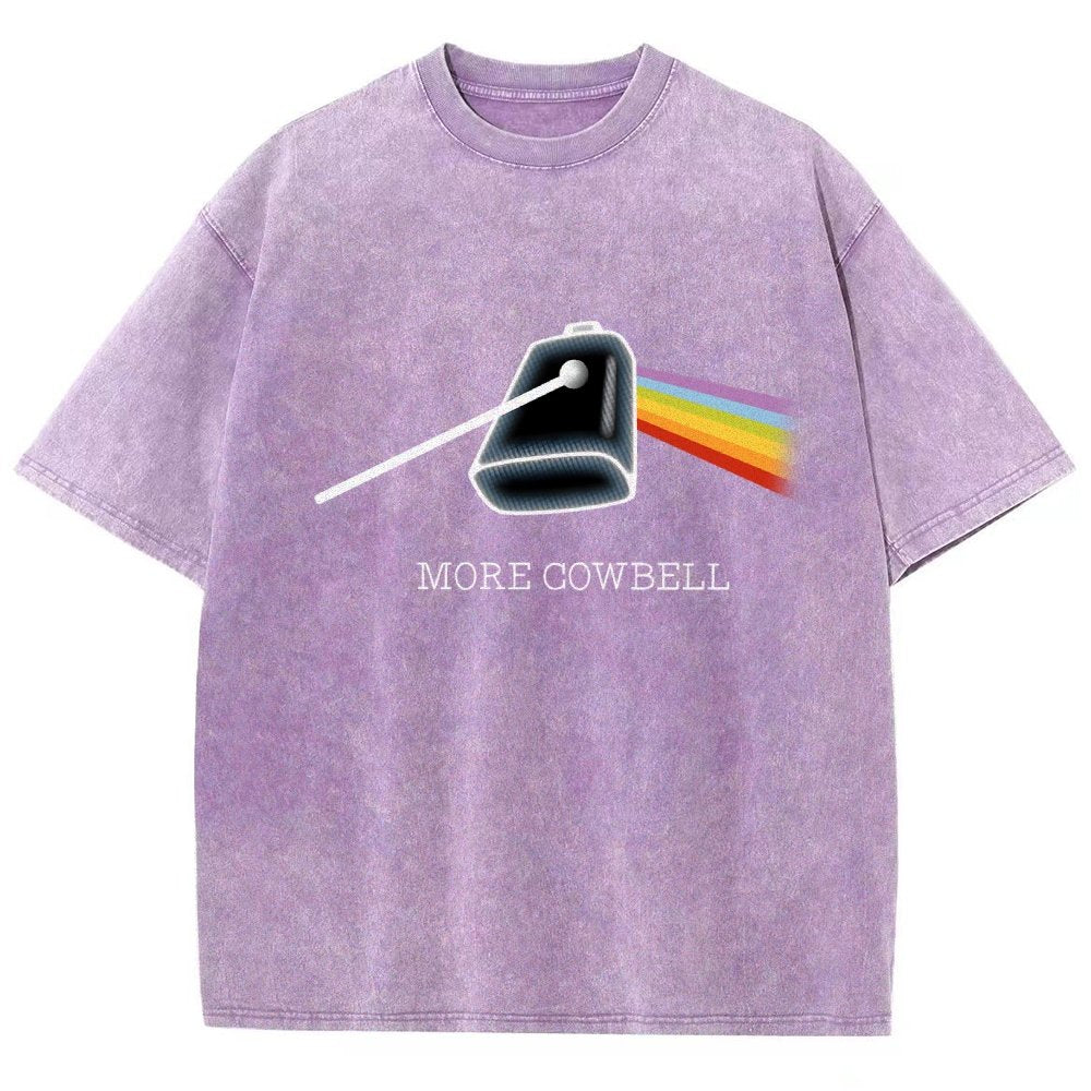 More Cowbell Vintage Distressed T-shirt