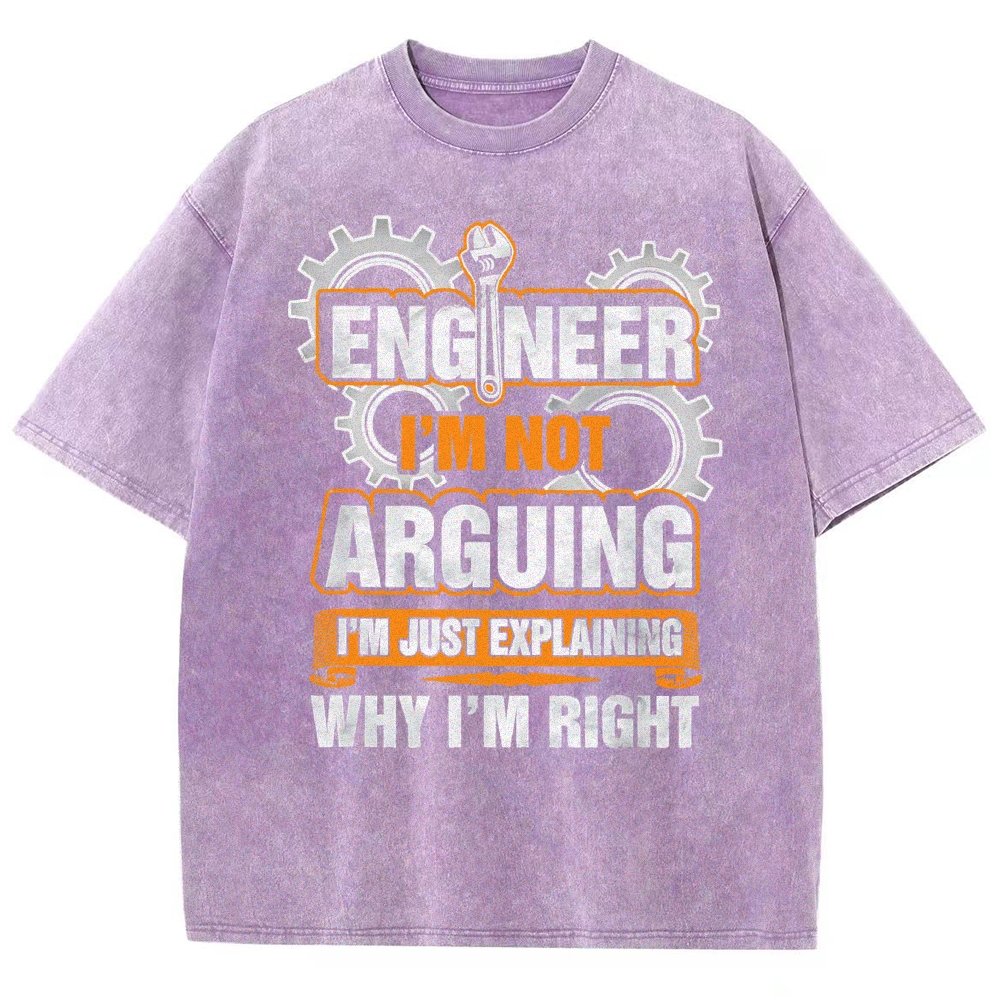 I'm Not Arguing Im Just Explaining Why I Am Right Vintage Distressed T-shirt