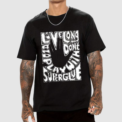 Don't Play With Superglue Geek T-Shirt