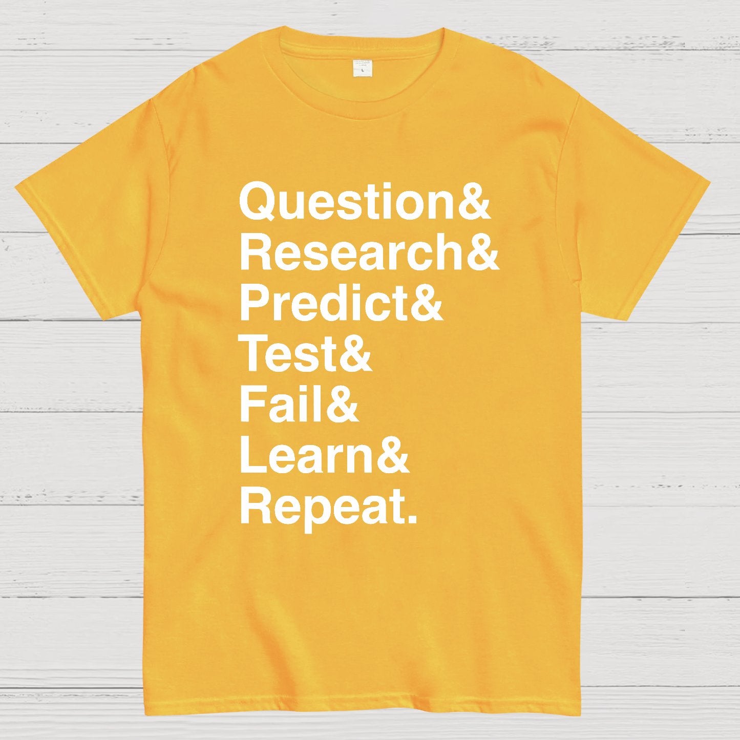 Scientific Method Geek T-Shirt