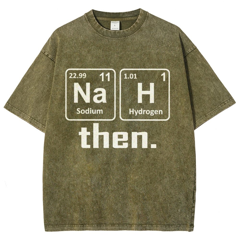 Nah Then Vintage Distressed T-shirt