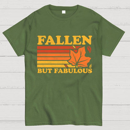 Fallen Autumn Leaves Geek T-Shirt