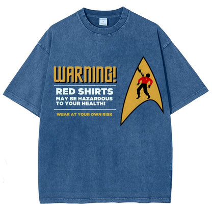 Red Shirts Vintage Distressed T-shirt