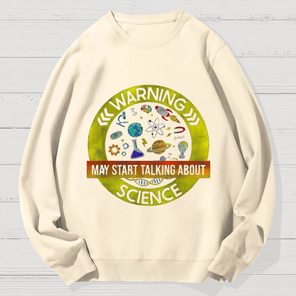 Funny Science Lover Geek Cotton Sweatshirt