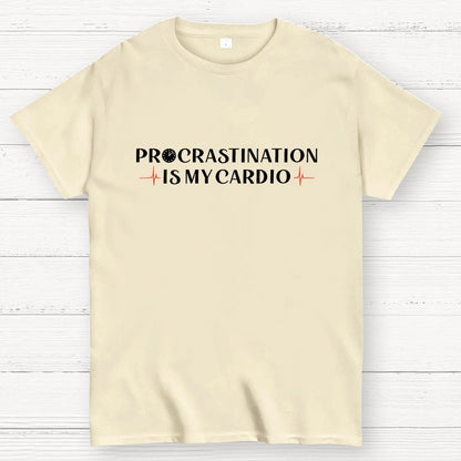 Procrastination Cardio Geek T-Shirt