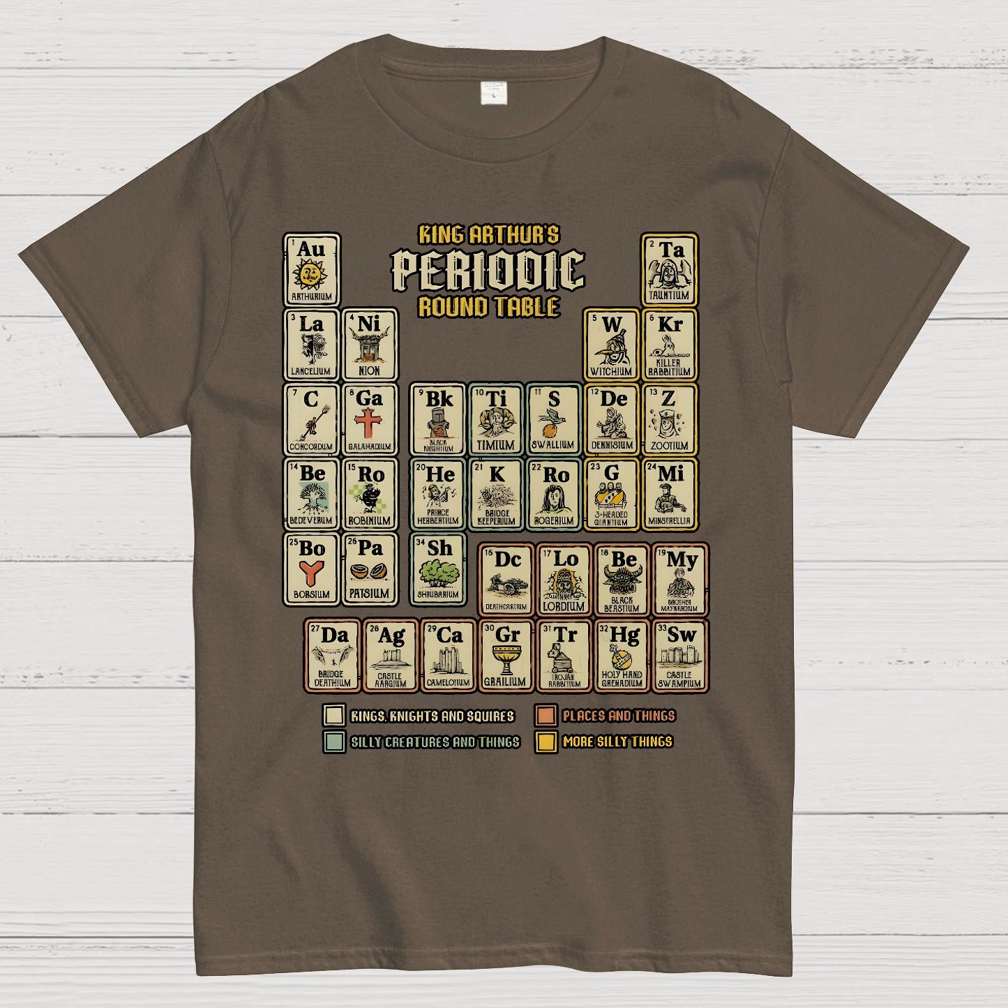 The Periodic Round Table Geek T-Shirt